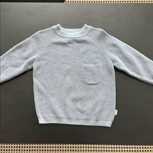 Zara Kids Gray Knit Sweater